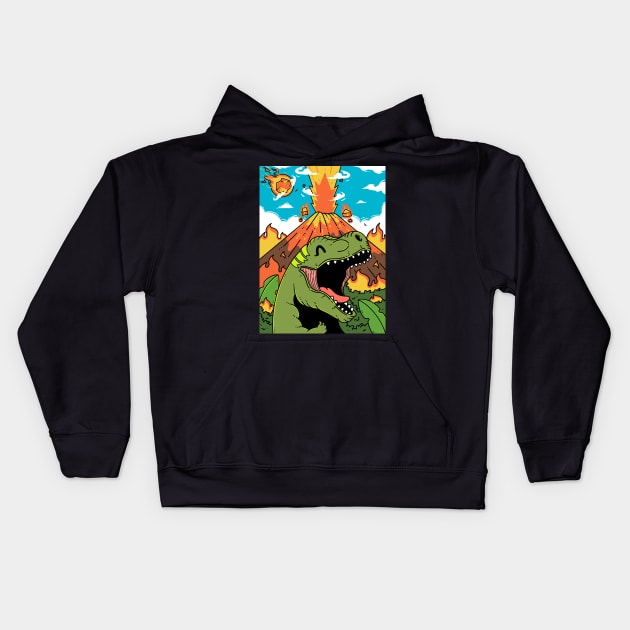 No Problem, Its All Good! Kids Hoodie by Artthree Studio